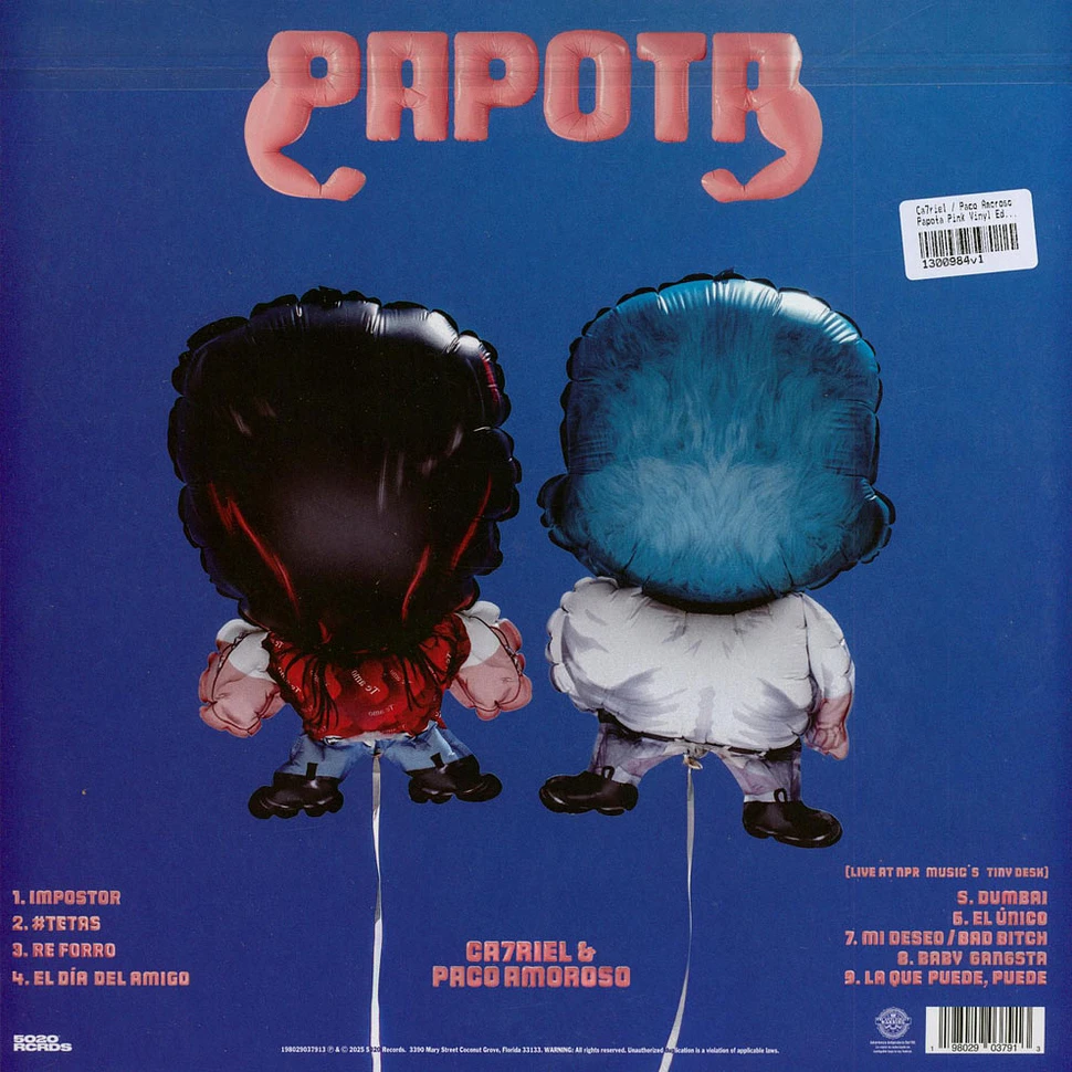 【未開封】【レコード】Ca7riel & Paco Amoroso Papota Ca7riel & Paco Amoroso - Papota - Amazon.com Music