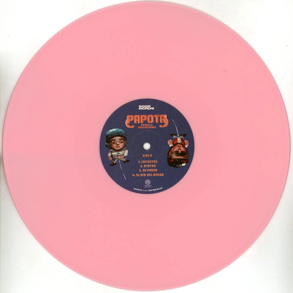 Ca7riel / Paco Amoroso - Papota Pink Vinyl Edition - Vinyl LP