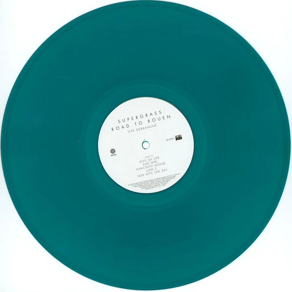 Supergrass - Road To Rouen 20th Anniversary Edition Green Vinyl