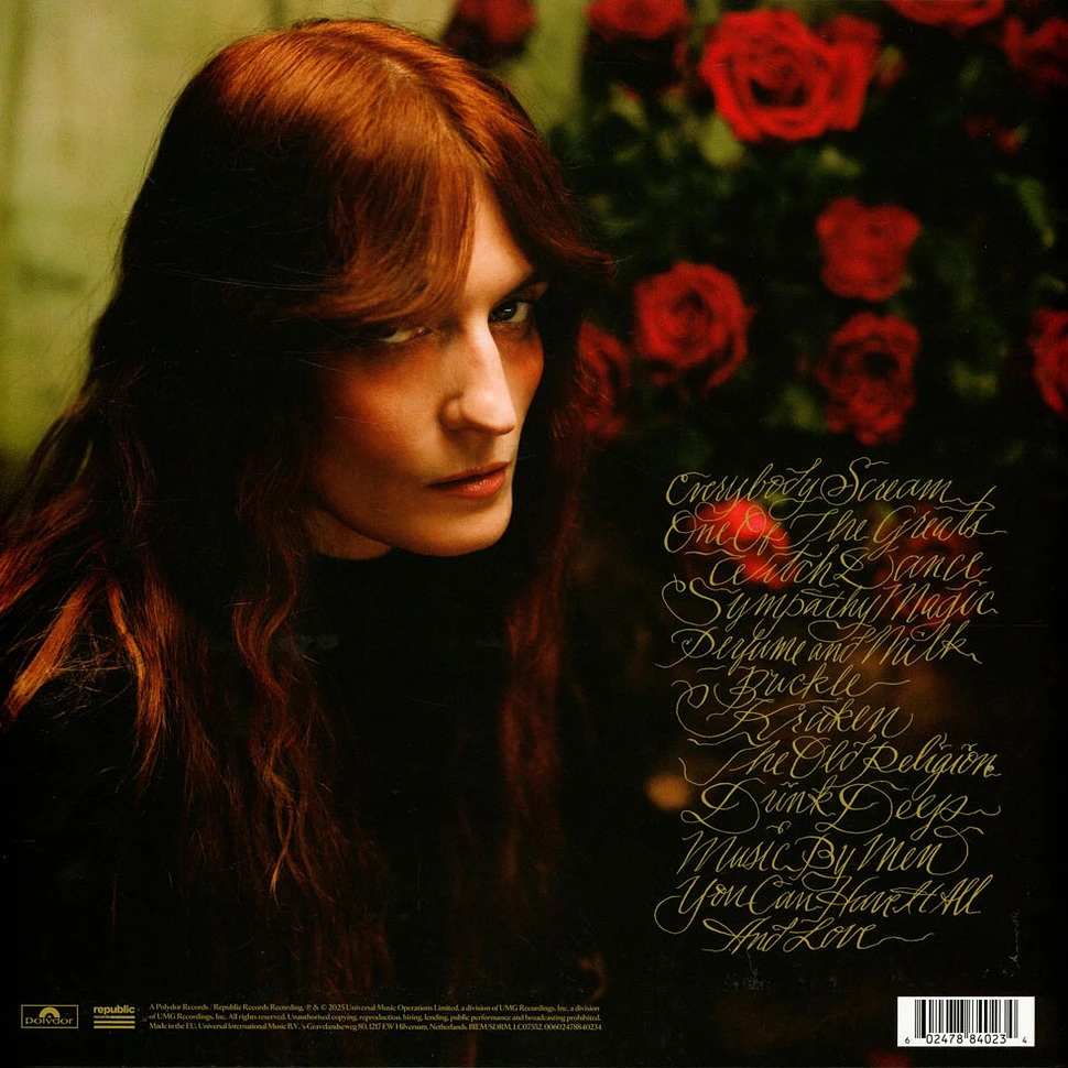 Florence + The Machine - Everybody Scream Indie Exclusive Red Marbled Vinyl Edition