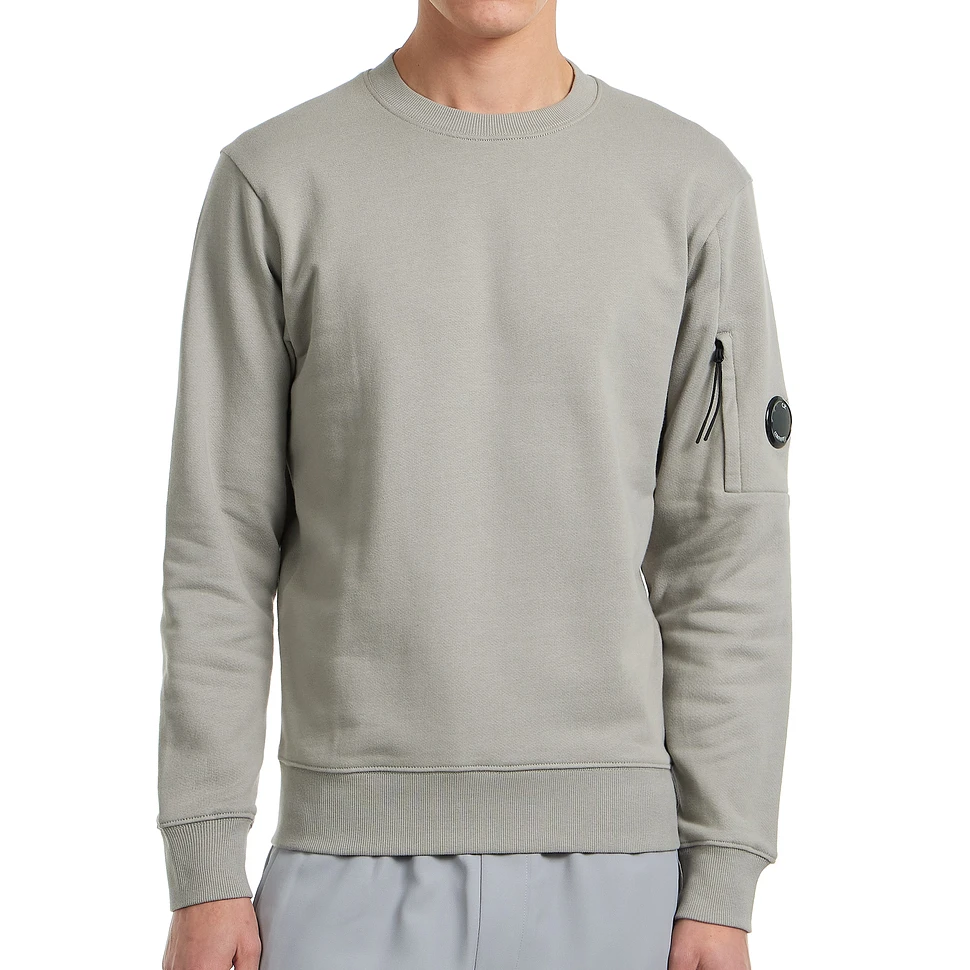 C.P. Company - Diagonal Raised Fleece Crewneck Lens Sweatshirt