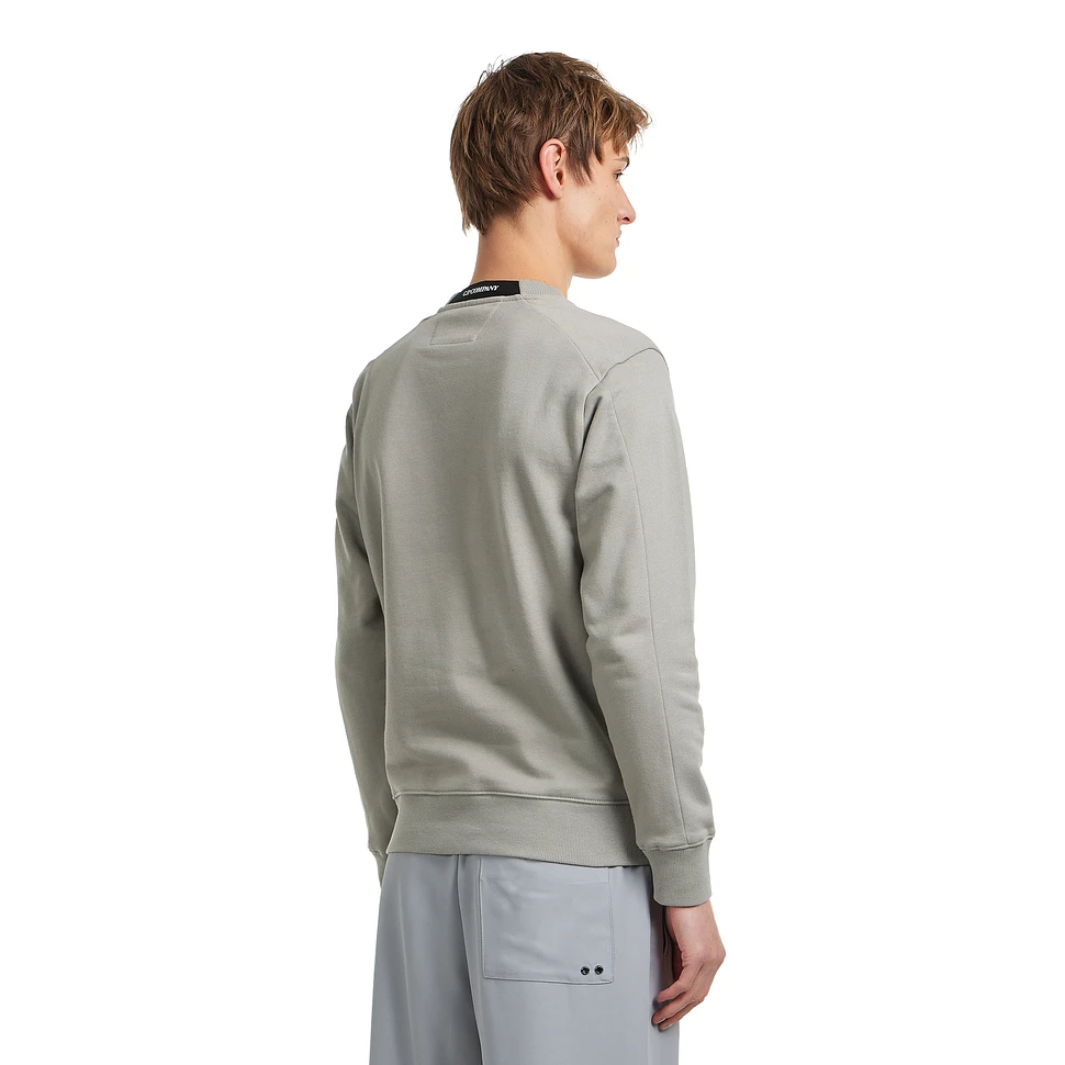 C.P. Company - Diagonal Raised Fleece Crewneck Lens Sweatshirt