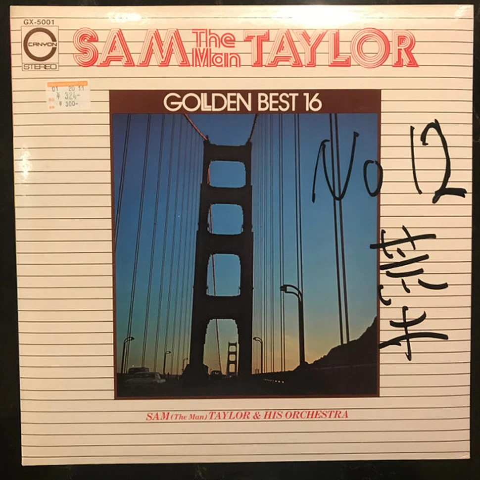 Sam Taylor And His Orchestra - Golden Best 16 - Vinyl LP - 1973
