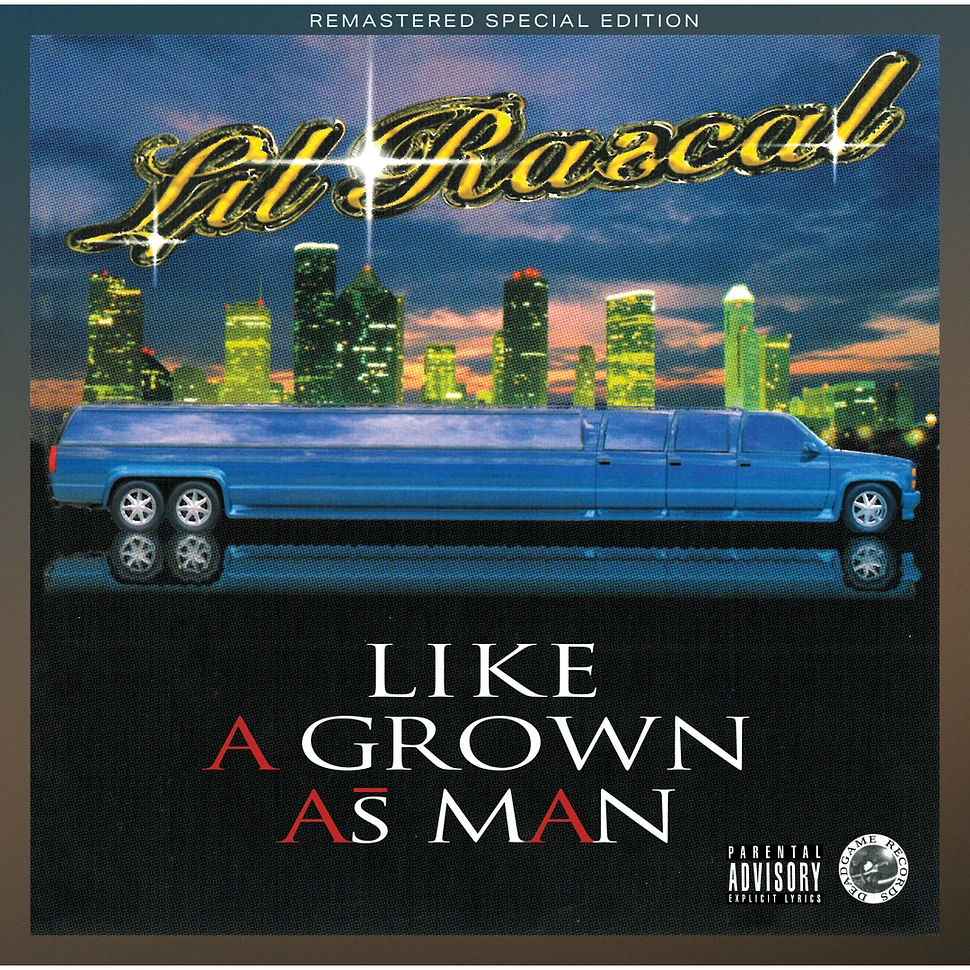 Lil' Rascal - Like A Grown As Man - Vinyl 2LP - 1995 - EU