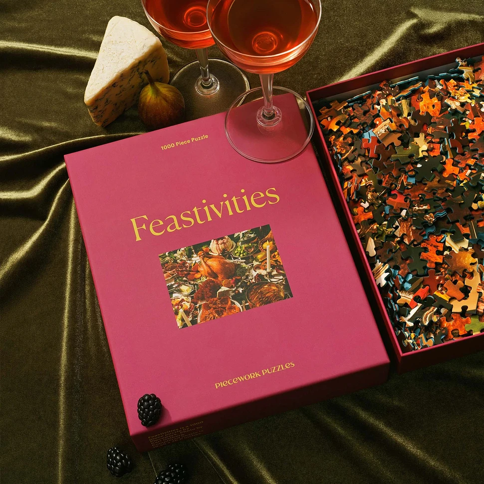 Piecework Puzzles - Feastivities 1000 Piece Puzzle