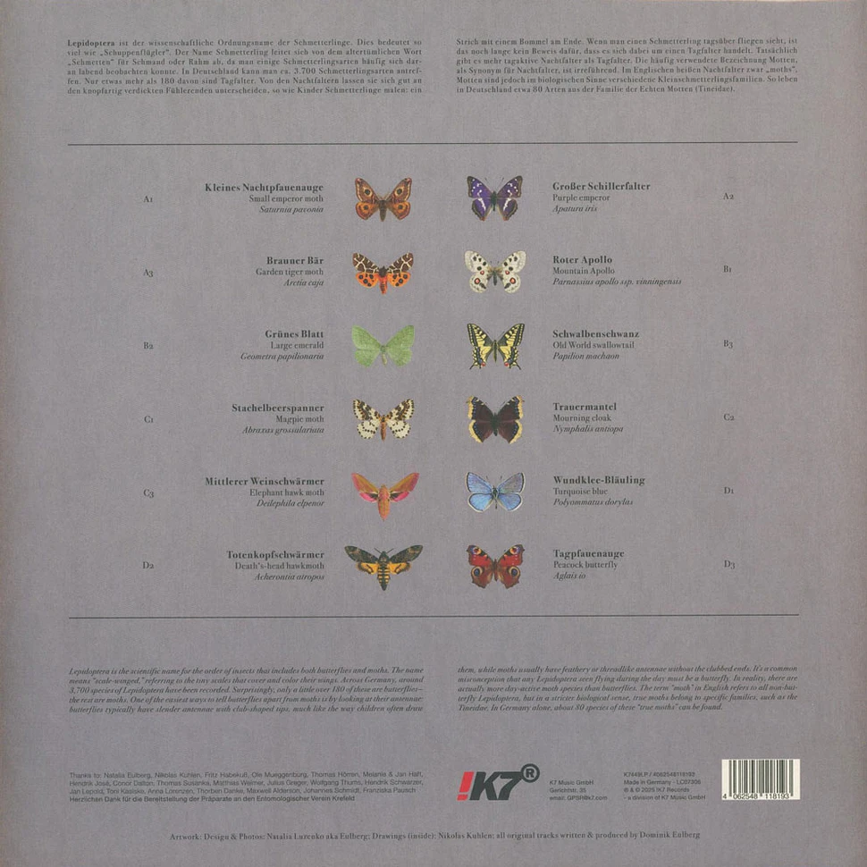 Dominik Eulberg - Lepidoptera