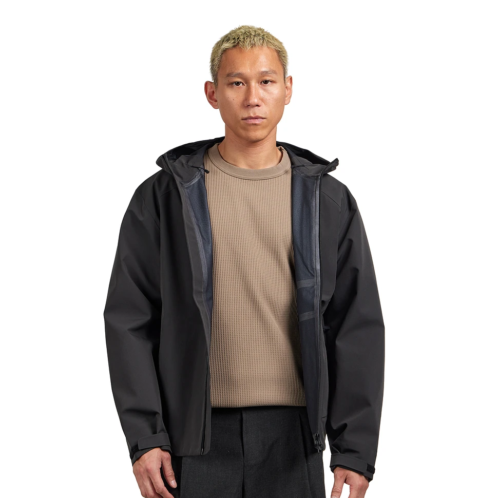 Hiking Patrol - Arc 3L Shell Jacket (Charcoal Black) | HHV
