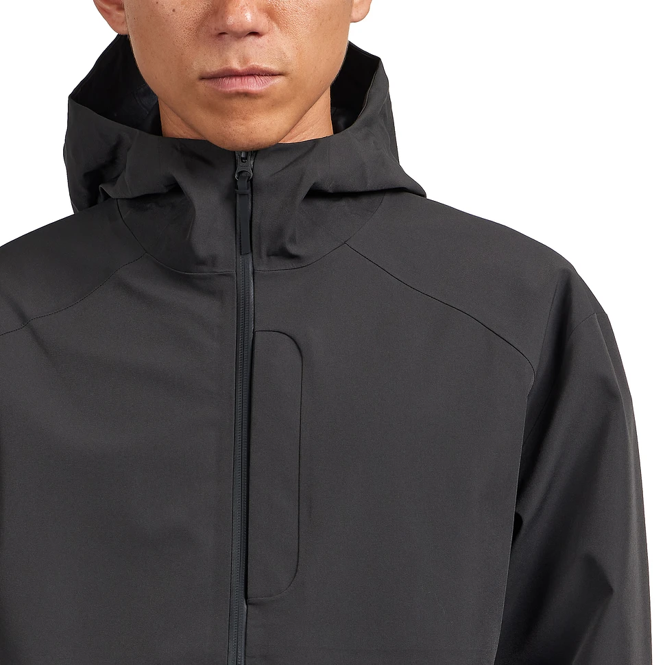 Hiking Patrol - Arc 3L Shell Jacket (Charcoal Black) | HHV