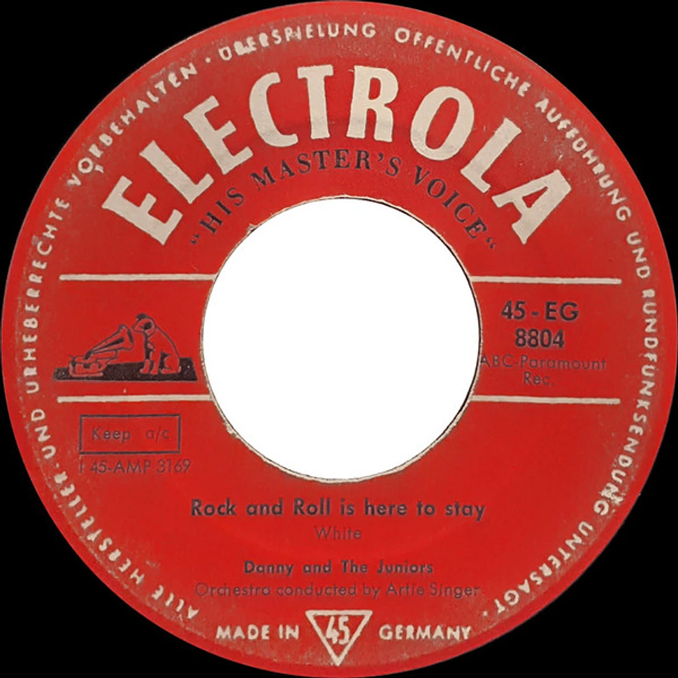 Danny & The Juniors - At The Hop / Rock And Roll Is Here To Stay ...