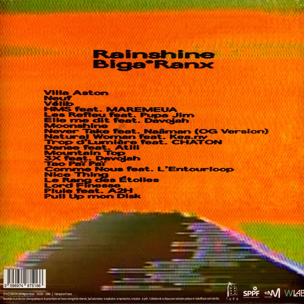 Biga*Ranx - Rainshine - Vinyl LP - 2025 - EU - Original | HHV