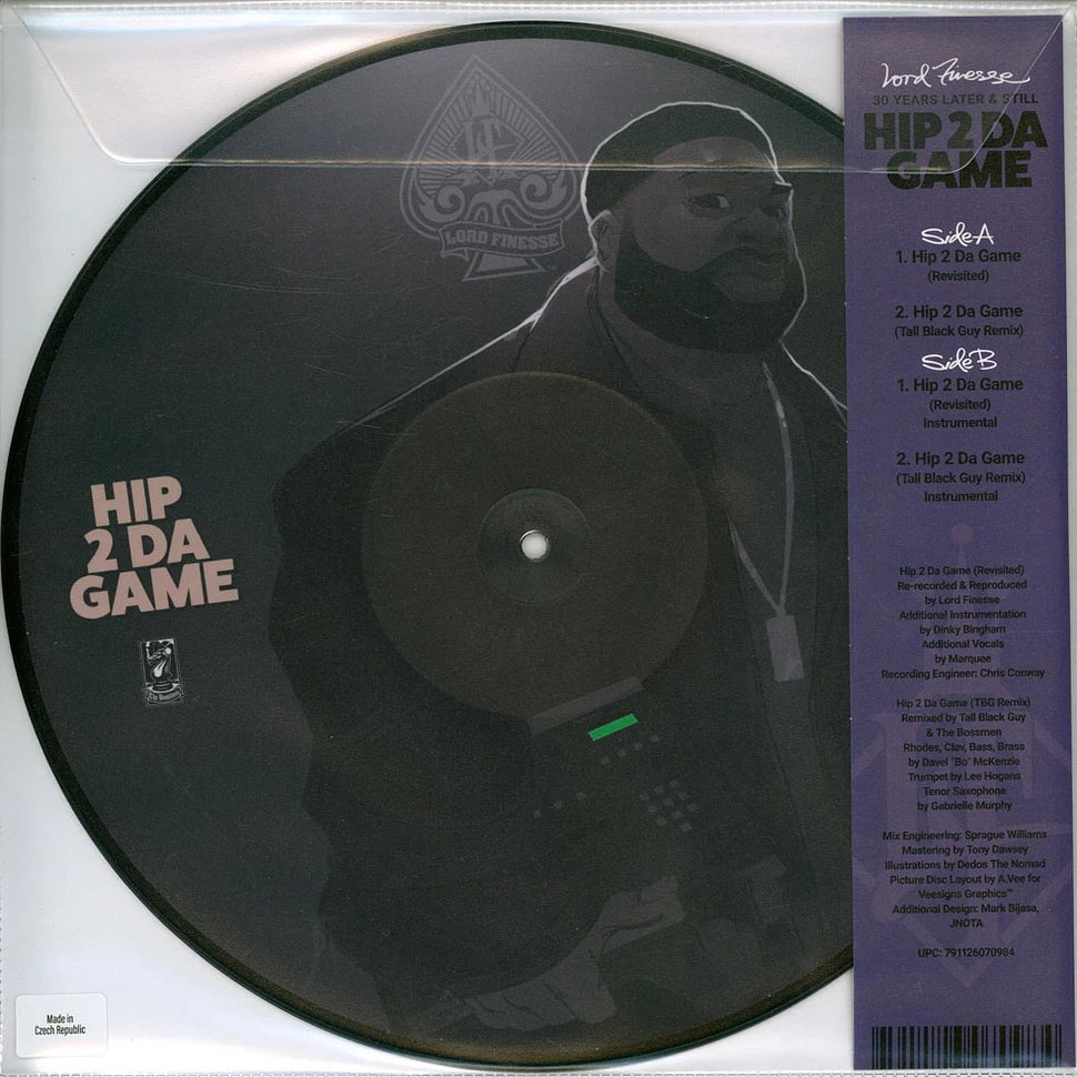 Lord Finesse - Hip 2 Da Game 2025 Tour Exclusive Picture Disc