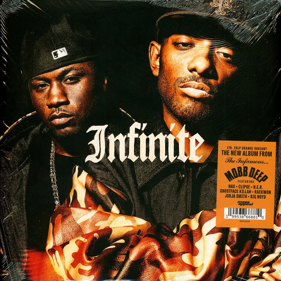 Mobb Deep - Infinite Indie Exclusive Orange Vinyl Edition