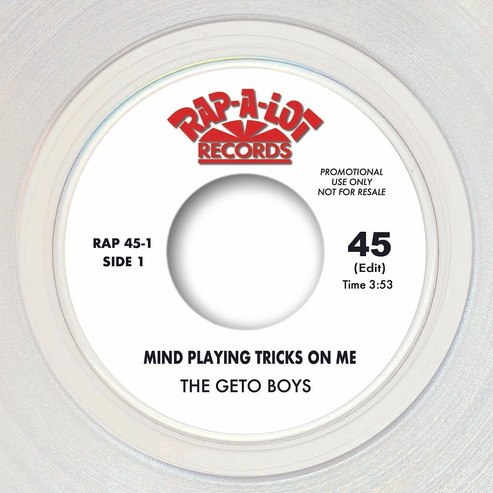 Geto Boys - Mind Playing Tricks On Me / Mind Of A Lunatic