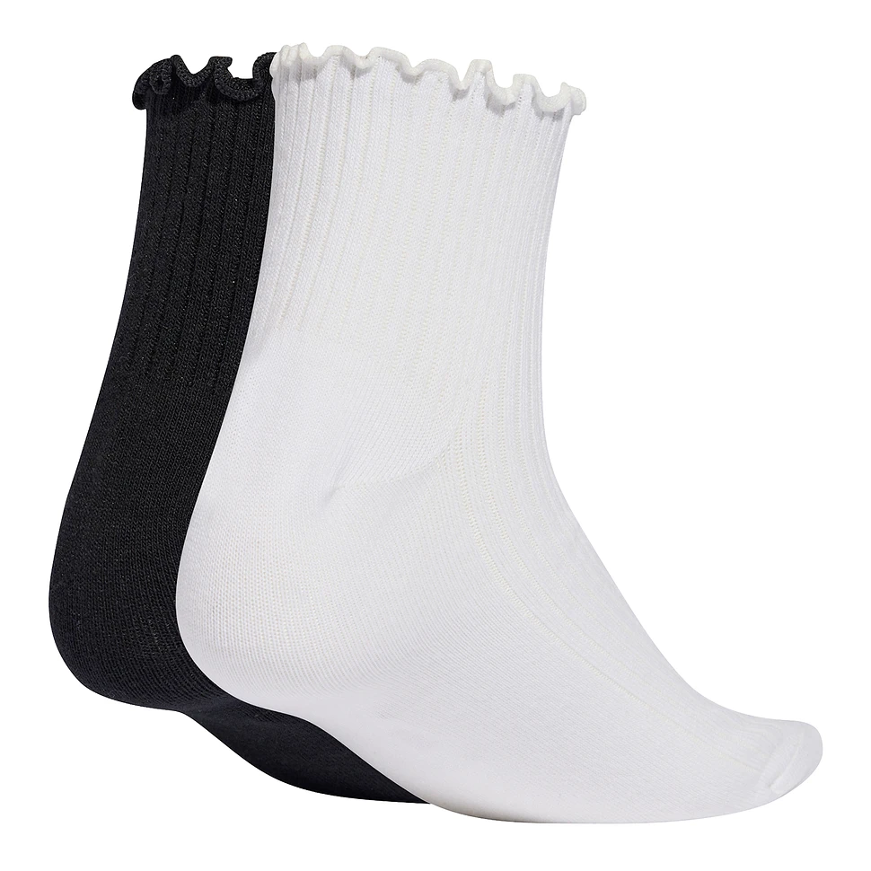 adidas - Ruffle Quarter Socks