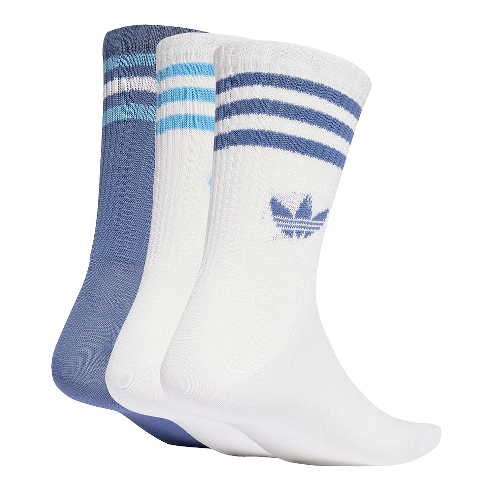 adidas - 3-Stripes Crew Socks (Pack of 3)