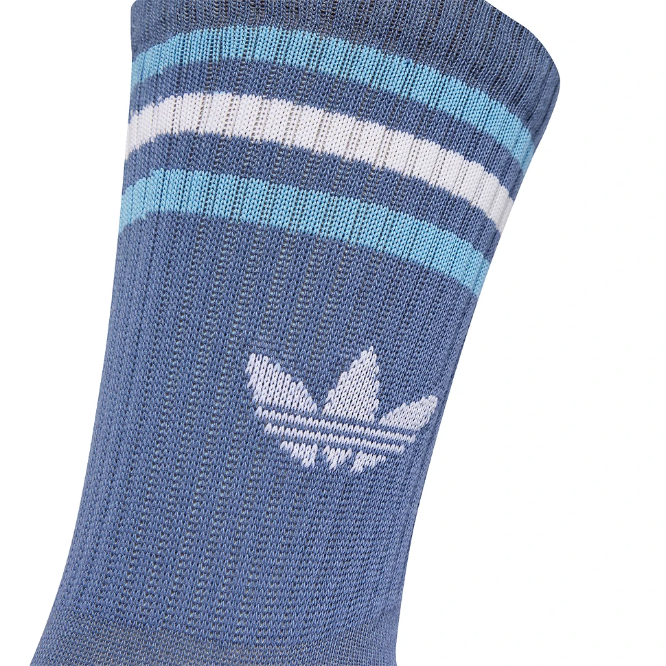 adidas - 3-Stripes Crew Socks (Pack of 3)