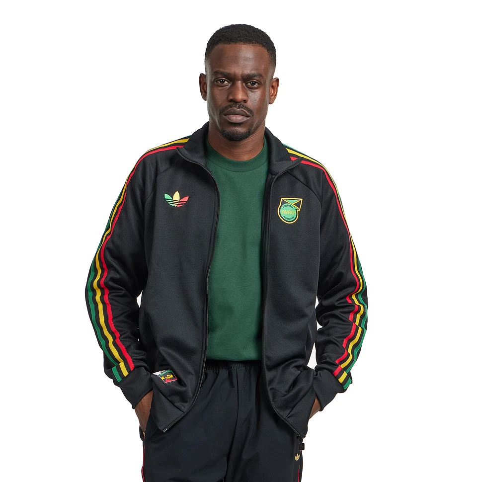 adidas - Jamaica Originals Track Top (Black) | HHV