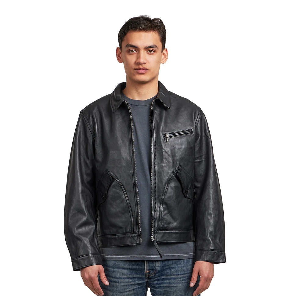 Nudie Jeans - Blake Zip Jacket Leather