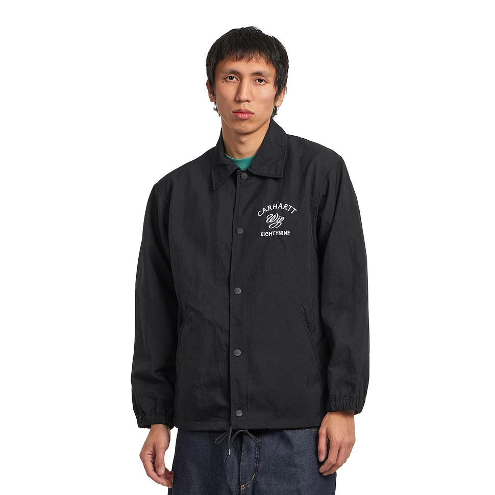 Carhartt WIP - Eightynine Coach Jacket (Black / White) | HHV
