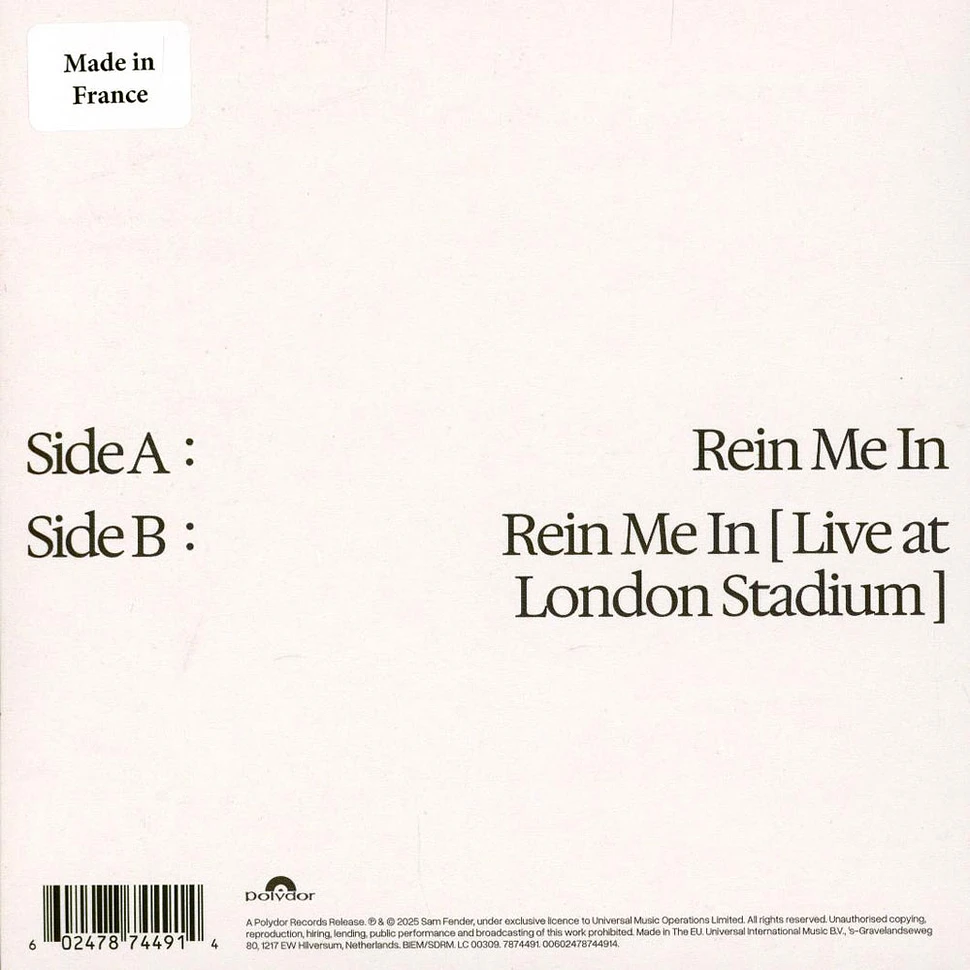 Sam Fender & Olivia Dean - Rein Me In Black Friday Record Store Day ...