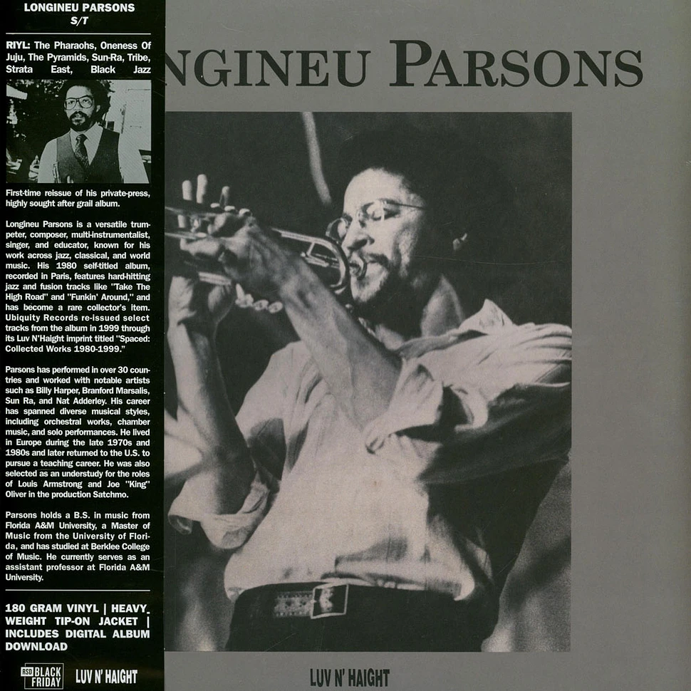 Longineu Parsons - Longineu Parsons Black Friday Record Store Day 2025 Edition