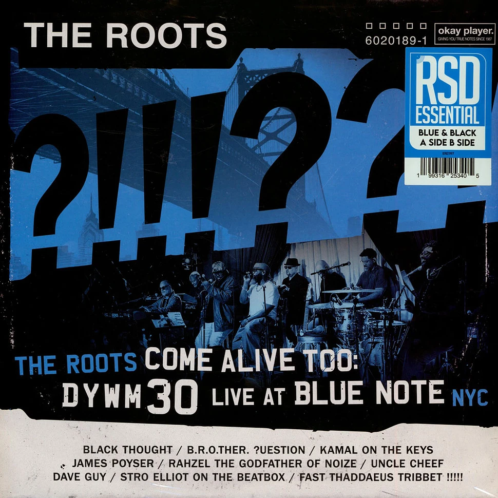 Roots Inblue The Roots - The Roots Come Alive Too: DYWM30 Live At Blue Note NYC ...