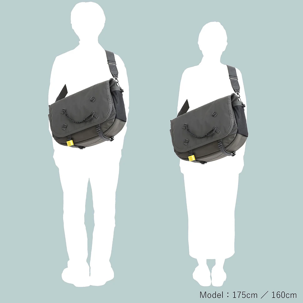 Porter-Yoshida & Co. - Ride Messenger Bag with Bicycle Chain