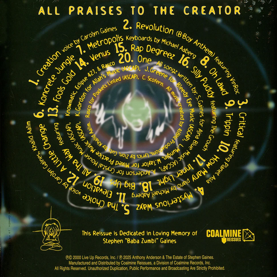 Zion I - Mind Over Matter Black Vinyl Edition