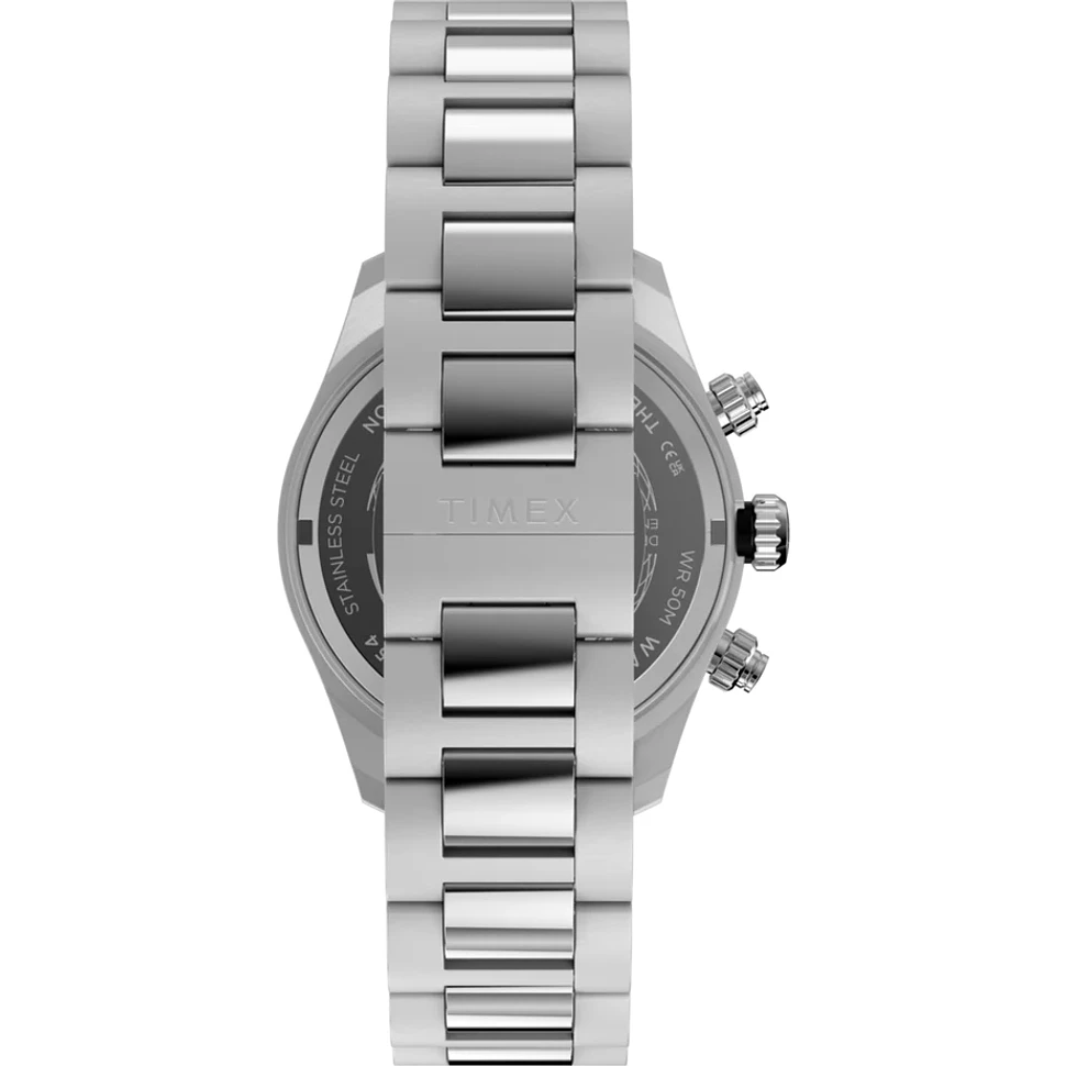 Timex Archive - Waterbury Heritage Chronograph Watch (Sst Case / Ice ...