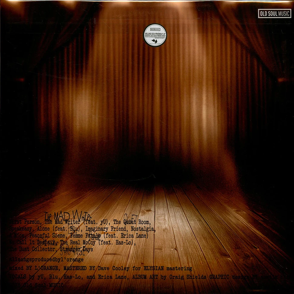 L'Orange - Mad Writer Colored Vinyl Edition