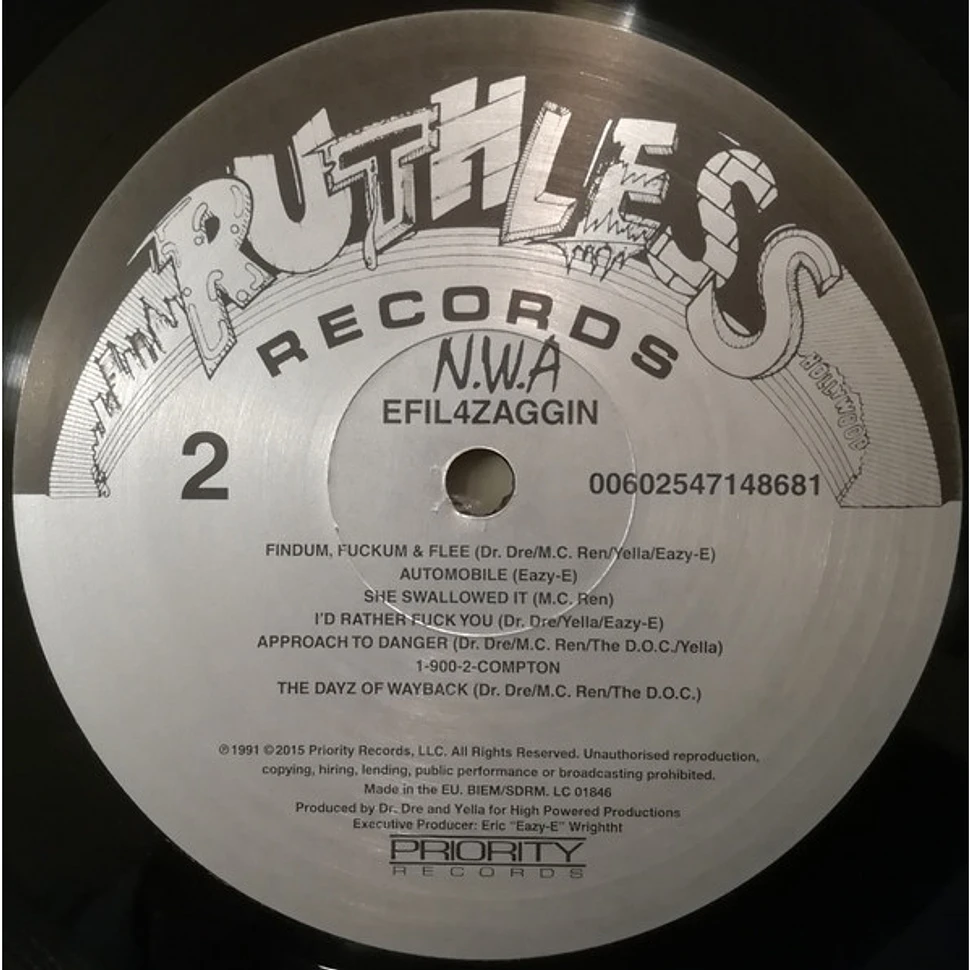 N.W.A. - Efil4zaggin