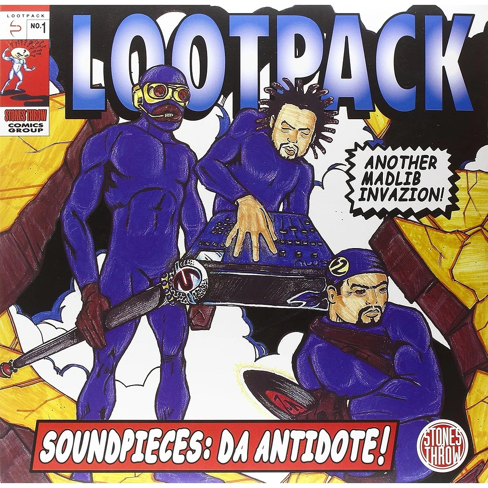 Lootpack - Soundpieces: Da Antidote! Primary Colors Vinyl Edition