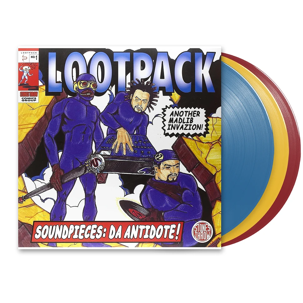 Lootpack - Soundpieces: Da Antidote! Primary Colors Vinyl Edition