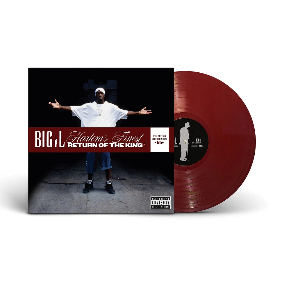 Big L - Harlem's Finest: Return Of The King HHV Exclusive Maroon Vinyl Edition