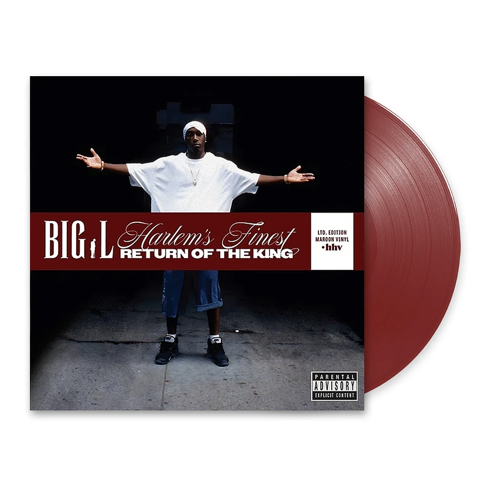 Big L - Harlem's Finest: Return Of The King HHV Exclusive Maroon Vinyl Edition