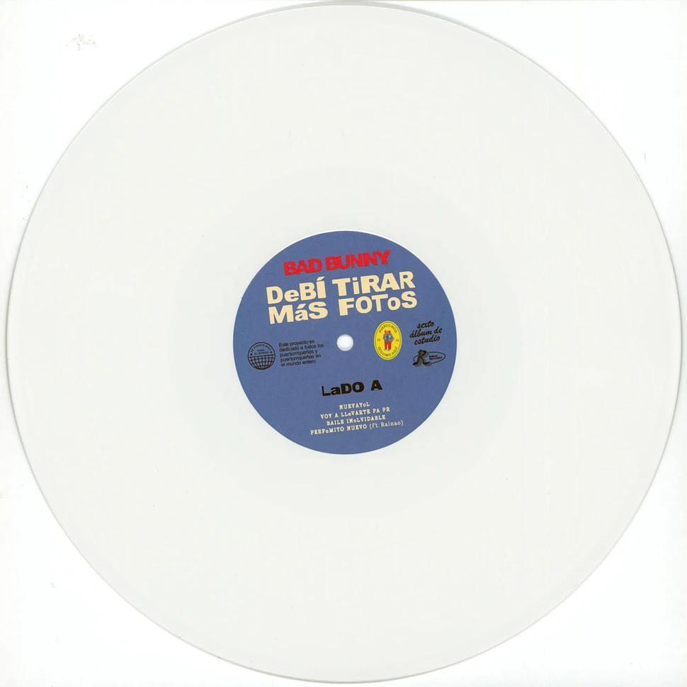 Bad Bunny - Debi Tirar Mas Fotos White Vinyl Edition - Vinyl 2LP