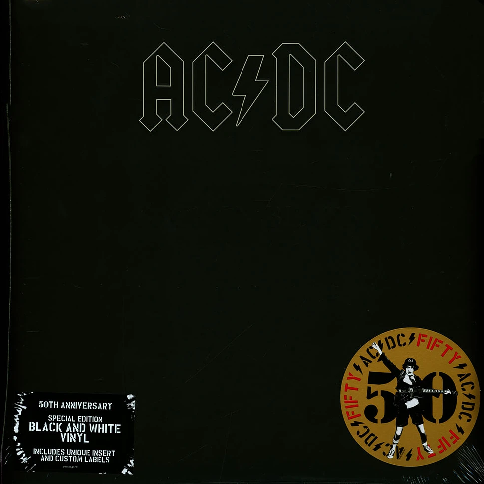 AC/DC - Back In Black Indie Exclusive Black'n White Swirl Vinyl Edition ...