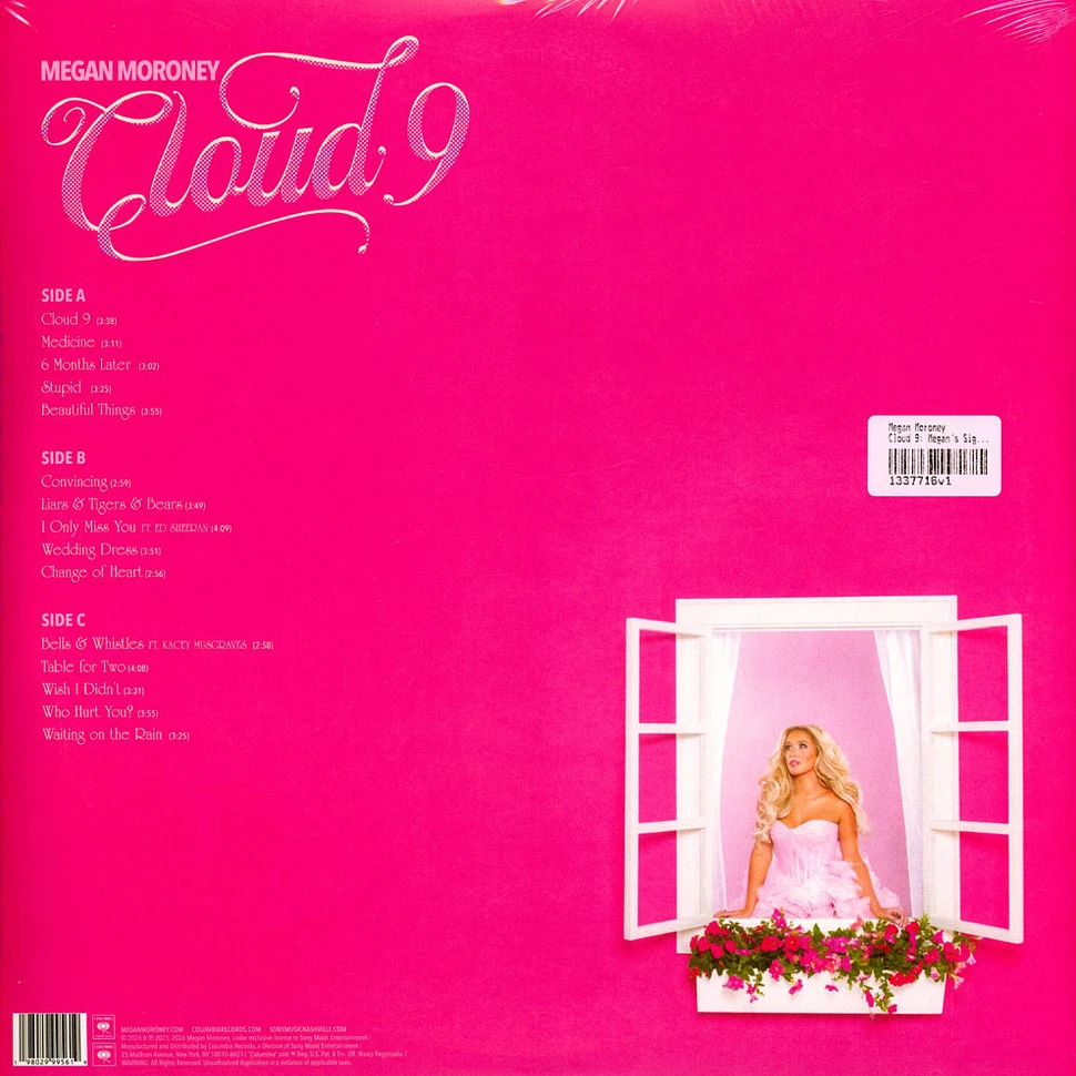 Megan Moroney - Cloud 9: Megan's Signature Pink Vinyl Edition - Vinyl ...