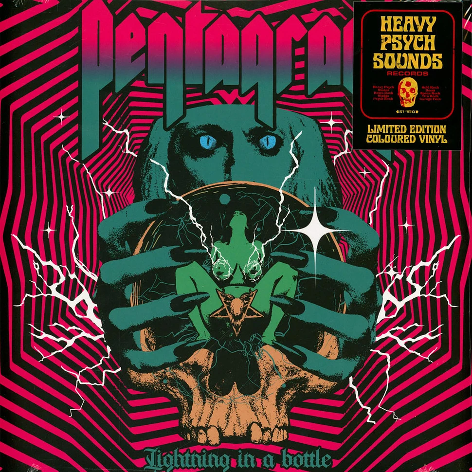 Pentagram - Lightning In A Bottle Neon Pink Vinyl Edition - Vinyl LP ...