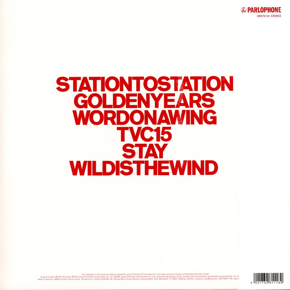 David Bowie - Station To Station 50th Anniversary Edition - Vinyl LP ...