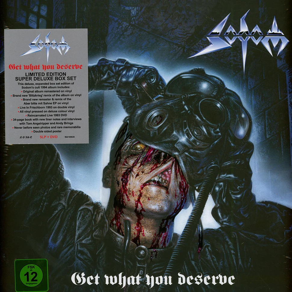 6discs LP Sodom Get What You Deserve (Deluxe Boxset)(5LP+DVD) 6416963 BMG 未開封 /02000 Sodom - Get What You Deserve Deluxe Boxset Dvd - Vinyl Box - 2026