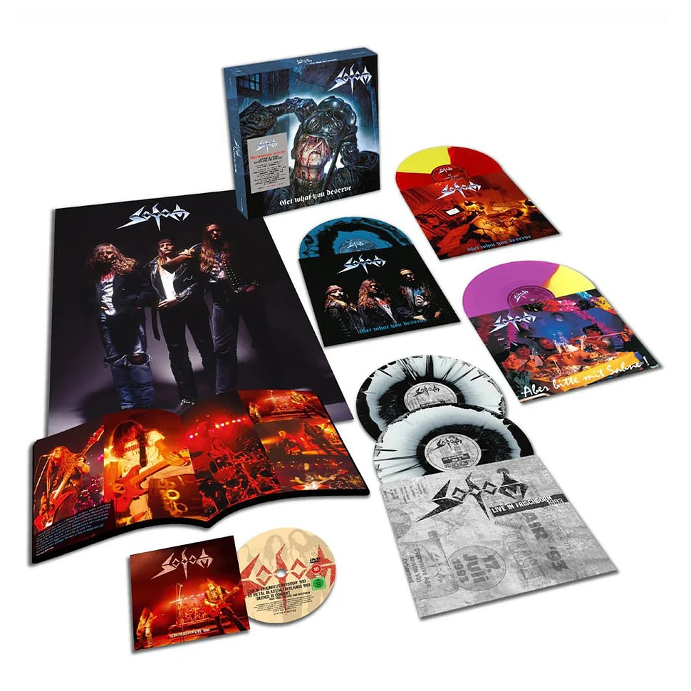 Sodom - Get What You Deserve Deluxe Boxset Dvd - Vinyl Box - 2026