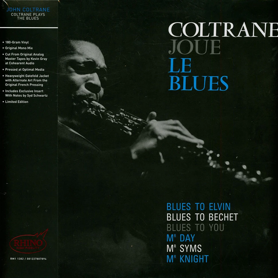 John Coltrane - Coltrane Plays The Blues Mono Edition