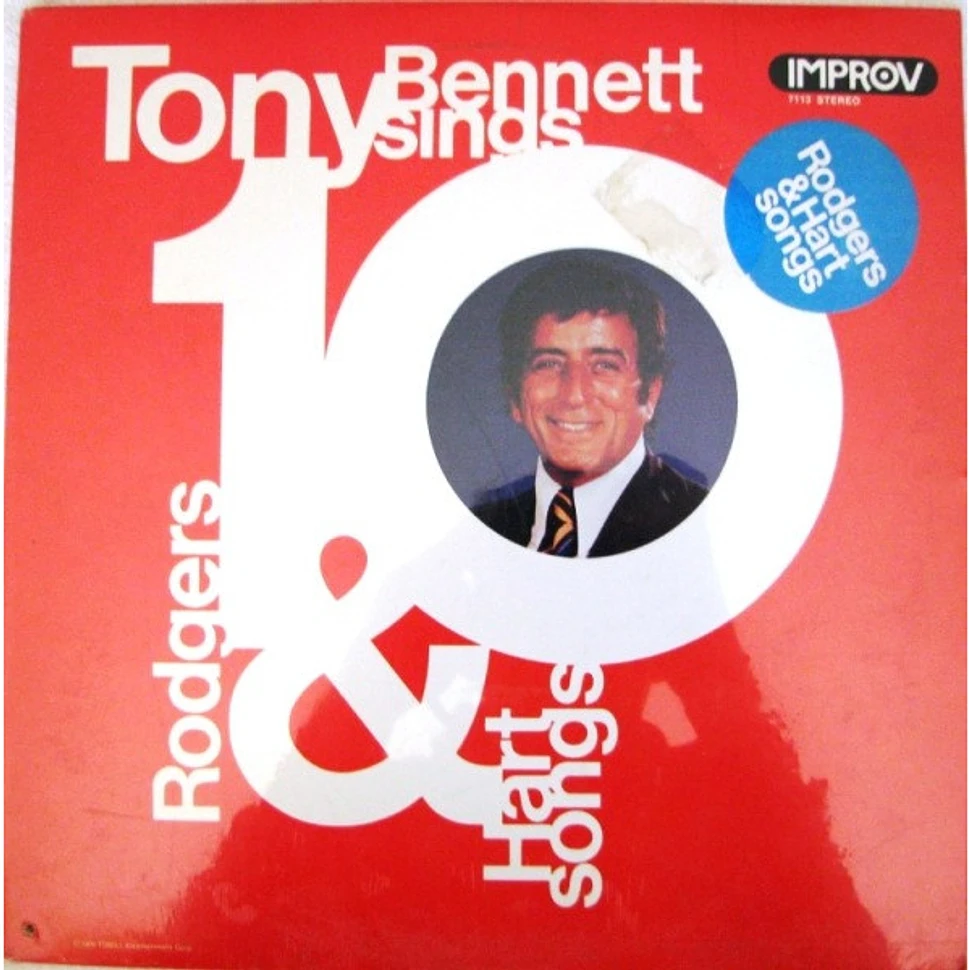 Tony Tony Sings 10 Rodgers & Hart Songs Vinyl LP