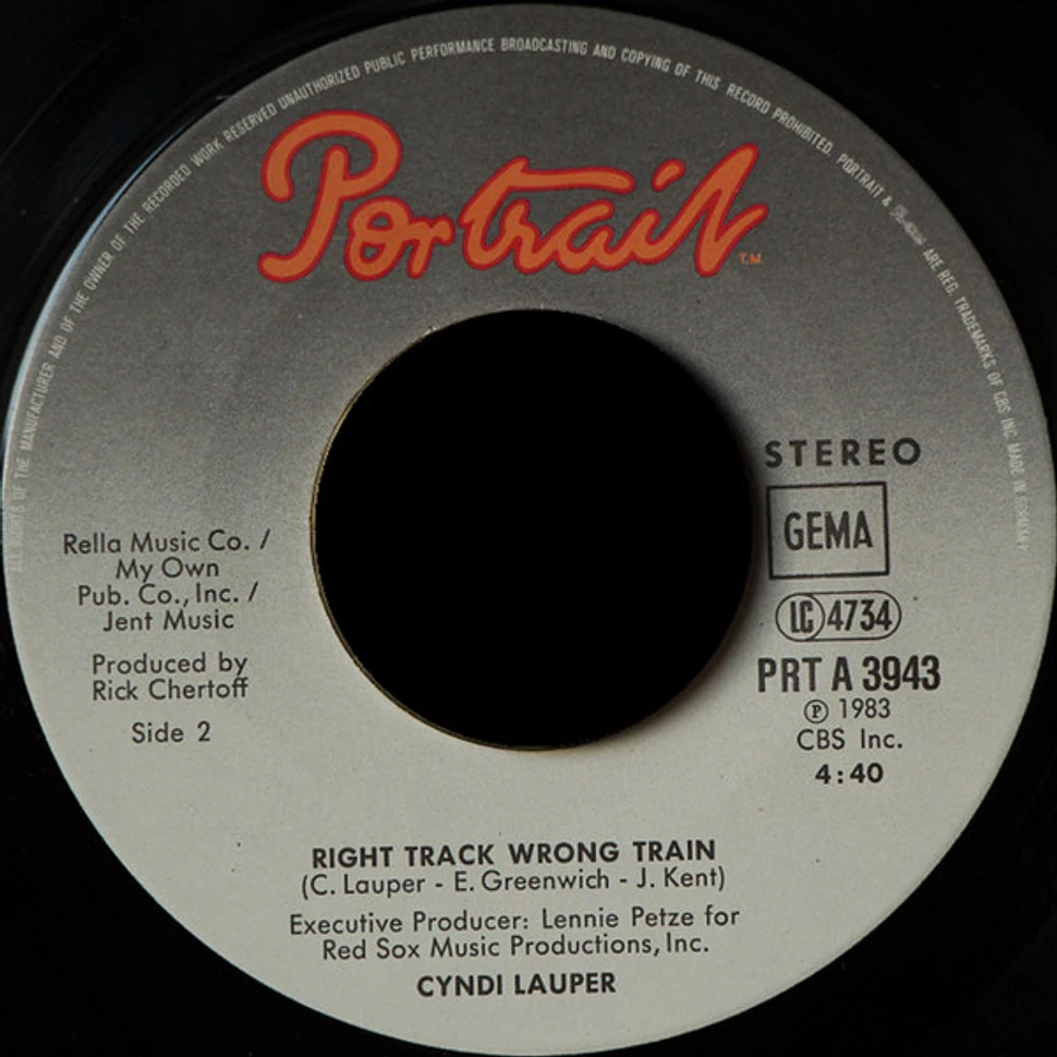 Cyndi Lauper - Girls Just Want To Have Fun - Vinyl 7" - 1983 - DE ...