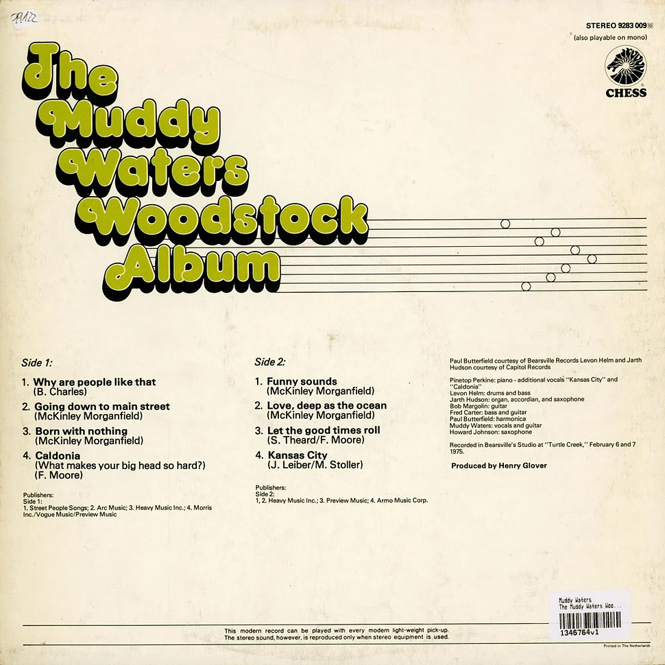 Muddy Waters - The Muddy Waters Woodstock Album - Vinyl LP - 1975 - NL ...