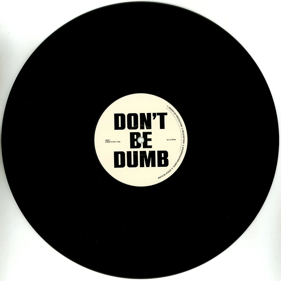 A$AP Rocky - Don't Be Dumb Black & White Vinyl Edition