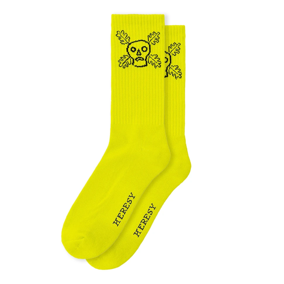 Heresy Items Heresy - Green Man Socks (Fluro Green) | HHV