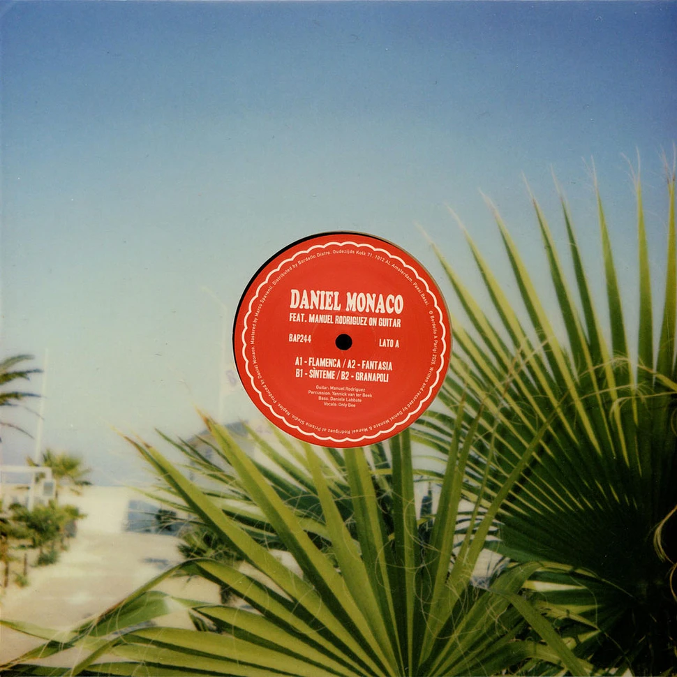 Daniel Ric Monaco Daniel Monaco Feat. Manuel Rodriguez - Flamenca EP - Vinyl 12