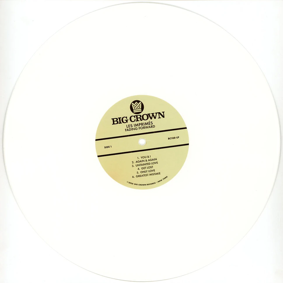 Les Imprimes - Fading Forward HHV Exclusive White Vinyl Edition